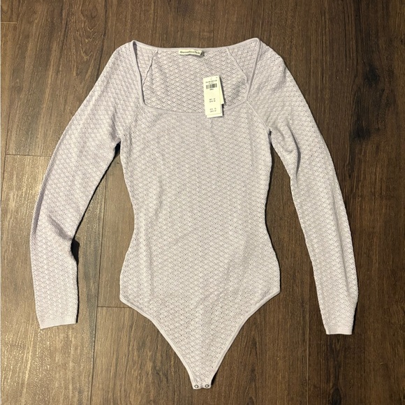 Abercrombie & Fitch Other - Abercrombie & Fitch Lavender Long Sleeve Bodysuit
